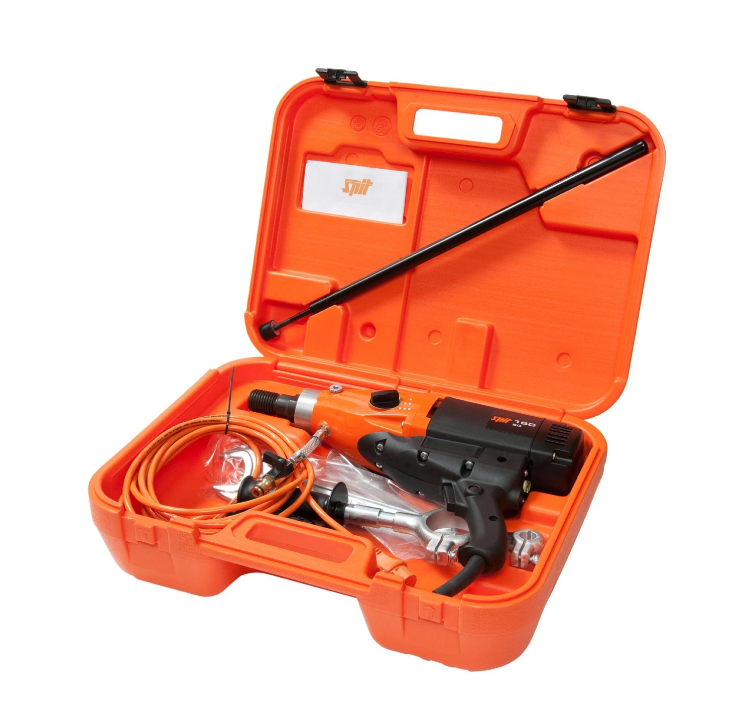 Spit SD160 Droog/Nat Diamantboormachine In Koffer - 1/2" En 1 1/4" 4 Spit SD160 Droog/Nat Diamantboormachine In Koffer - 1/2" En 1 1/4" - Afbeelding 4