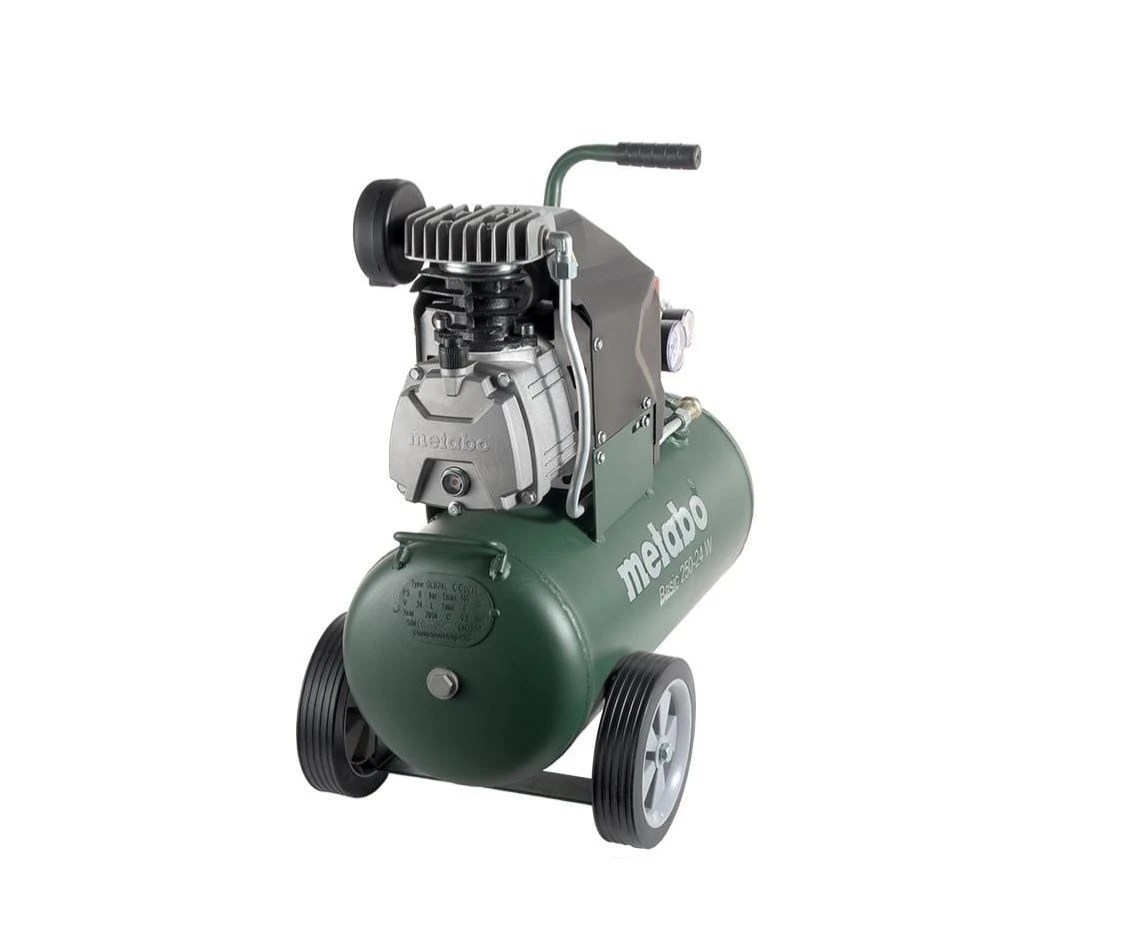 Metabo Basic 250-24 W Compressor - 1500W - 8 Bar - 24L - 95 L/min - 601533000 2 Metabo Basic 250-24 W Compressor - 1500W - 8 Bar - 24L - 95 L/min - 601533000 - Afbeelding 2