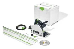 Festool TS 55 FEBQ-Plus-FS Invalcirkelzaagmachine Incl. Geleiderail In Systainer - 1200W - 160mm - 577010
