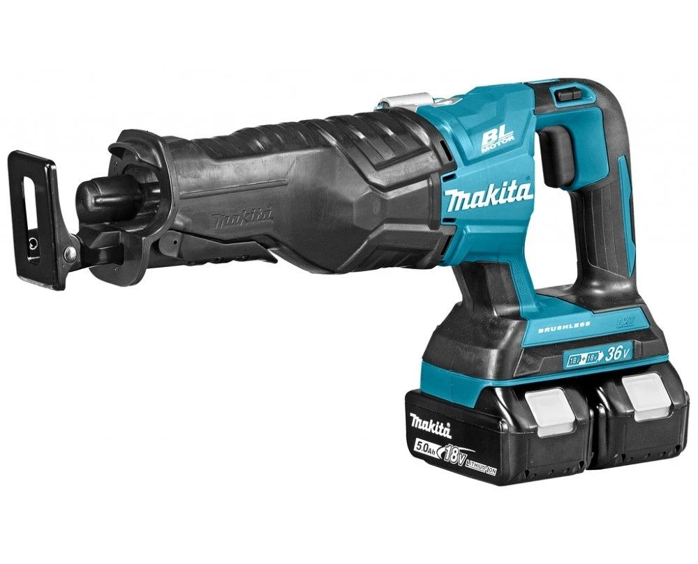 Makita DJR360PT2 36V (2x18V) Li-Ion Accu Reciprozaag Set (2x 5.0Ah Accu) In Koffer - Snelwissel - Variabel - Koolborstelloos 1 Makita DJR360PT2 36V (2x18V) Li-Ion Accu Reciprozaag Set (2x 5.0Ah Accu) In Koffer - Snelwissel - Variabel - Koolborstelloos