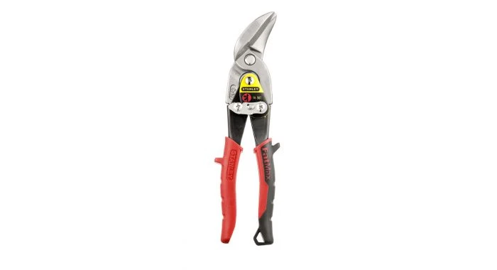 Stanley 2-14-567 Blikschaar Zware Bekken - Links - 250mm - Rood 1 Stanley 2-14-567 Blikschaar Zware Bekken - Links - 250mm - Rood