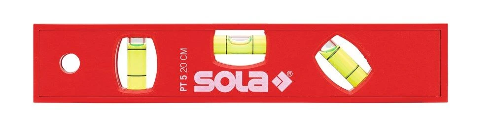 Sola PTM 5 20 Torpedo Waterpas - Magnetisch - 200mm - 1430601 1 Sola PTM 5 20 Torpedo Waterpas - Magnetisch - 200mm - 1430601