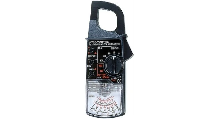 Kyoritsu 2608A Analoge AC Stroomtang - AC/DC 600V & AC 300A - 02608A01A 1 Kyoritsu 2608A Analoge AC Stroomtang - AC/DC 600V & AC 300A - 02608A01A