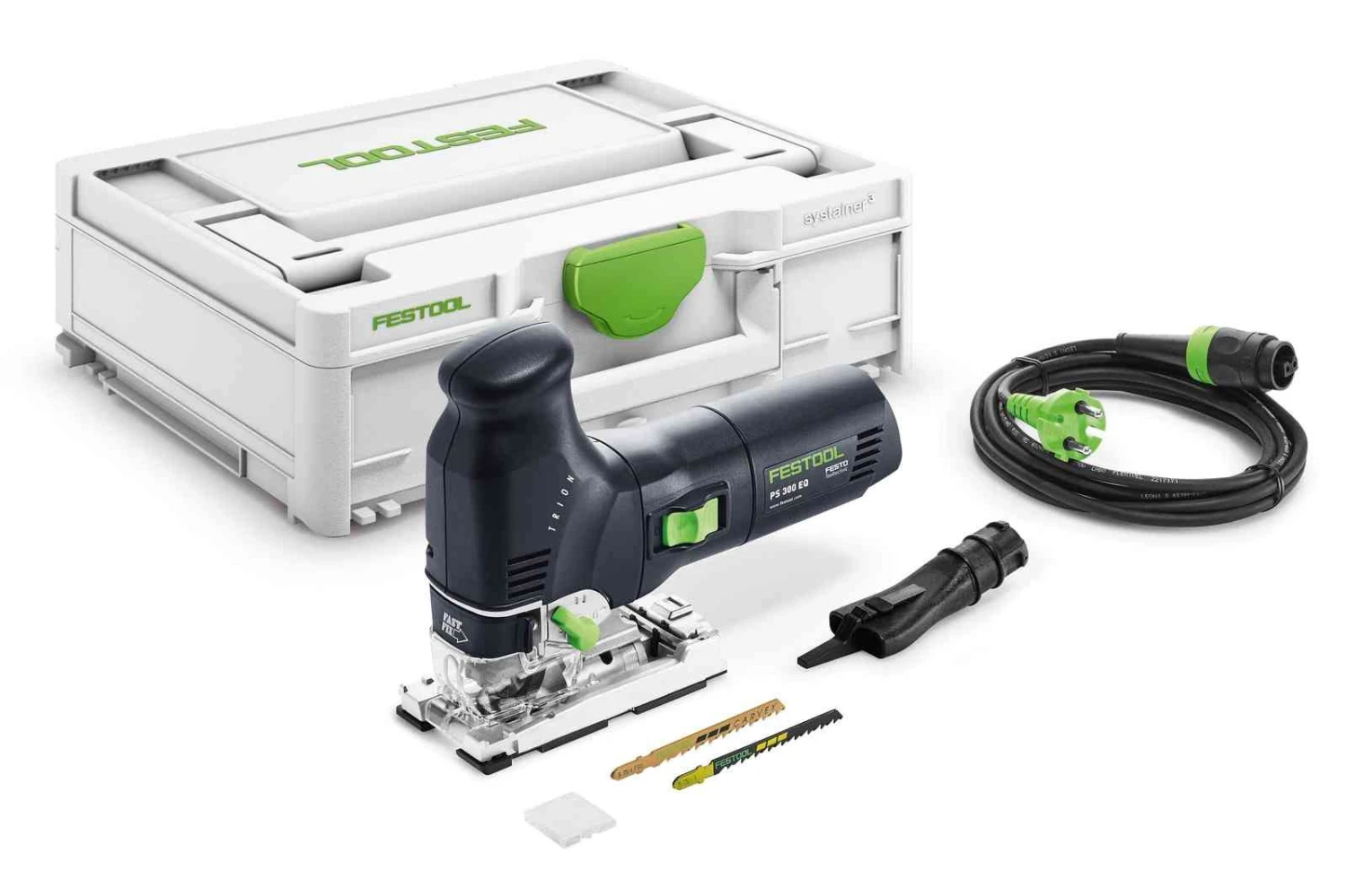 Festool TRION PS 300 EQ-Plus Decoupeerzaagmachine In Systainer - 720W - 120mm - 576041 1 Festool TRION PS 300 EQ-Plus Decoupeerzaagmachine In Systainer - 720W - 120mm - 576041