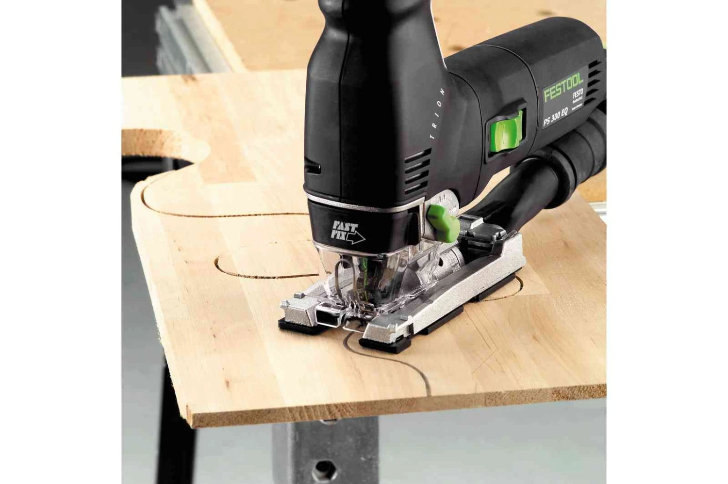 Festool TRION PS 300 EQ-Plus Decoupeerzaagmachine In Systainer - 720W - 120mm - 576041 4 Festool TRION PS 300 EQ-Plus Decoupeerzaagmachine In Systainer - 720W - 120mm - 576041 - Afbeelding 4