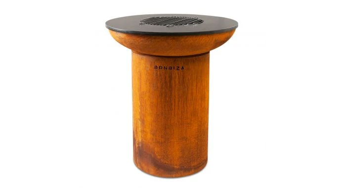 BonFeu BonBiza 8001R Vuurschaal Roest Met BBQ/bakplaat (hoogte 100 Cm, Diameter 45 Cm) 1 BonFeu BonBiza 8001R Vuurschaal Roest Met BBQ/bakplaat (hoogte 100 Cm, Diameter 45 Cm)