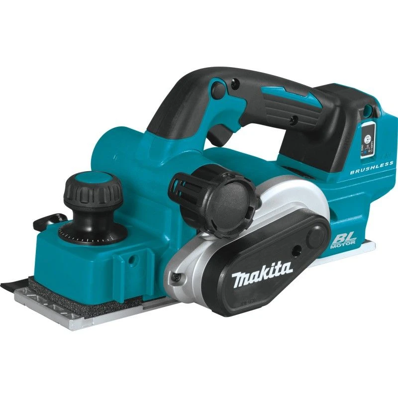 Makita DKP181RTJ 18V Li-Ion Accu Schaafmachine Set (2x 5.0Ah Accu) In Mbox - 82mm - 3mm - Koolborstelloos 2 Makita DKP181RTJ 18V Li-Ion Accu Schaafmachine Set (2x 5.0Ah Accu) In Mbox - 82mm - 3mm - Koolborstelloos - Afbeelding 2