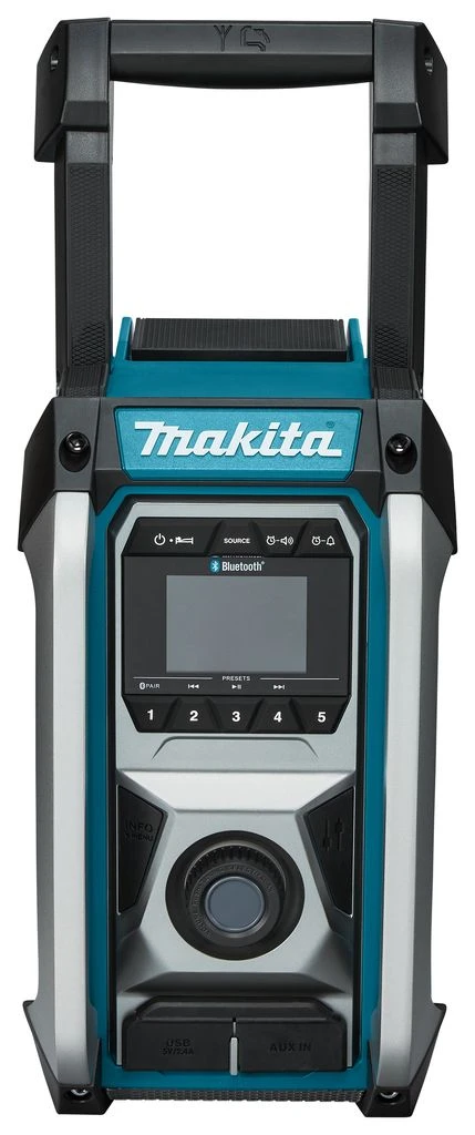 Makita MR006GZ XGT 40V Max Li-Ion Accu Bouwradio - FM/AM - Bluetooth - Werkt Op Netstroom & Accu 3 Makita MR006GZ XGT 40V Max Li-Ion Accu Bouwradio - FM/AM - Bluetooth - Werkt Op Netstroom & Accu - Afbeelding 3