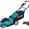 Makita DLM480PT2 (2X18V) Li-Ion Accu Grasmaaier Set (2x 5,0Ah) - 48cm - 62L - 800 M²
