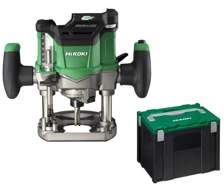 HiKOKI M3612DAWPZ Accu Bovenfreesmachine - 36 V / 2 X 2.5 Ah MULTI-VOLT / HSC IV Koffer 2 HiKOKI M3612DAWPZ Accu Bovenfreesmachine - 36 V / 2 X 2.5 Ah MULTI-VOLT / HSC IV Koffer - Afbeelding 2