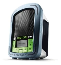 Festool SYSROCK BR10 D 230V Bouwradio - DAB+ - Bluetooth - Werkt Op Netstroom & Batterijen - 202111 -Gereedschapswinkel 8a2a08b1ea15456f87e235e950826391