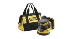 Stanley FMCW220D1-QW FatMax 18V Li-ion Accu Excentrische Schuurmachine Set (1x 2.0aH Accu) In Tas - 125mm - FMCW220D1