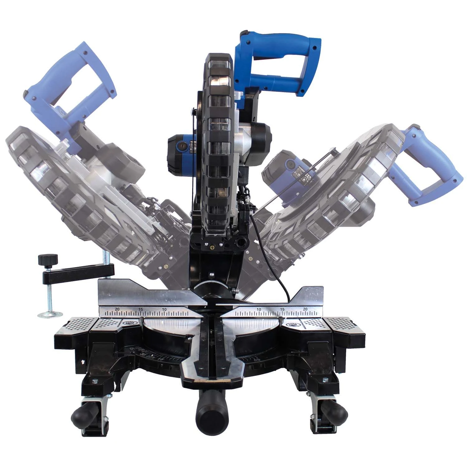 Hyundai 56256 Radiaal Afkortzaag - 1800W - 305mm (2x 45°) 2 Hyundai 56256 Radiaal Afkortzaag - 1800W - 305mm (2x 45°) - Afbeelding 2