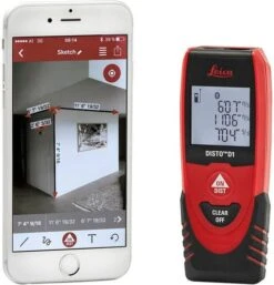 Leica Disto D1 Laserafstandsmeter - Bluetooth - 40m - 843418 7 Leica Disto D1 Laserafstandsmeter - Bluetooth - 40m - 843418 -Gereedschapswinkel a04f7e491dc3180b56cf85e31972a230