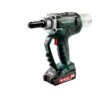 Metabo NP 18 LTX BL 5.0 18V Li-Ion Accu Blindnietpistool Set (2x 2.0Ah Accu) In MetaBox - Koolborstelloos - 2.4-5mm - 619002500