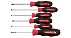 Gedore RED R38002106 6-delige 2C-Schroevendraaierset FL/- Pozidriv