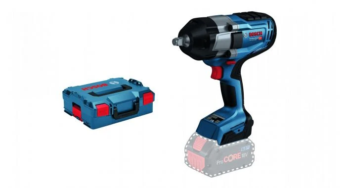 Bosch GDS 18V-1000 18V Li-Ion Accu BiTurbo Slagmoeraanzetter Body In L-Boxx - M24 - 1/2'' - Koolborstelloos - 06019J8301 1 Bosch GDS 18V-1000 18V Li-Ion Accu BiTurbo Slagmoeraanzetter Body In L-Boxx - M24 - 1/2'' - Koolborstelloos - 06019J8301