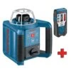 Bosch GRL 400 H Rotatie Laser + LR 1 Ontvanger In Koffer - 400m - 0601061800