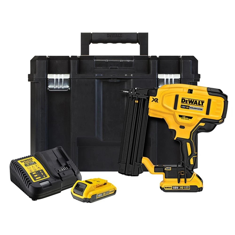 DeWalt DCN680D2 18V Li-Ion Accu Tacker Set (2x 2.0Ah Accu) In TSTAK - 15-54mm - 18 Gauge - Koolborstelloos - DCN680D2-QW 1 DeWalt DCN680D2 18V Li-Ion Accu Tacker Set (2x 2.0Ah Accu) In TSTAK - 15-54mm - 18 Gauge - Koolborstelloos - DCN680D2-QW