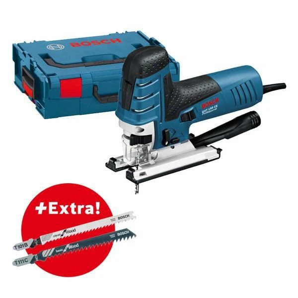 Bosch GST 150 CE Decoupeerzaag In L-Boxx Incl. 35-delige Zaagbladenset - 780W - 0601512008 1 Bosch GST 150 CE Decoupeerzaag In L-Boxx Incl. 35-delige Zaagbladenset - 780W - 0601512008