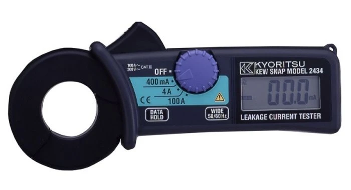 Kyoritsu 2434 Lekstroomtang - AC 100A - 024340000A 1 Kyoritsu 2434 Lekstroomtang - AC 100A - 024340000A