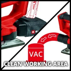 Einhell TE-OS 18/230 Li-Ion Accu Vlakschuurmachine Body - 230 X 115mm -Gereedschapswinkel ebd575b16e143cca0856ecab6adc8467