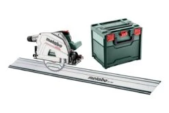 Metabo KT 18 LTX 66 BL 18V Li-ion Accu Invalcirkelzaag Body Incl. Geleiderail In MetaBox - 165 X 20mm - Koolborstelloos - 691172840