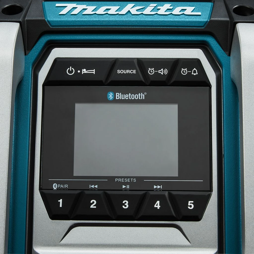Makita MR006GZ XGT 40V Max Li-Ion Accu Bouwradio - FM/AM - Bluetooth - Werkt Op Netstroom & Accu 10 Makita MR006GZ XGT 40V Max Li-Ion Accu Bouwradio - FM/AM - Bluetooth - Werkt Op Netstroom & Accu - Afbeelding 10