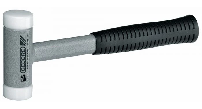 Gedore 248 ST Terugslagvrije Nylon Hamer - 700g - 8829090 1 Gedore 248 ST Terugslagvrije Nylon Hamer - 700g - 8829090